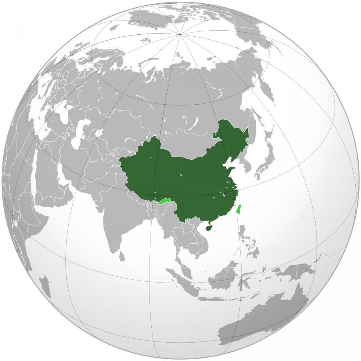China map world