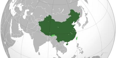 China map world