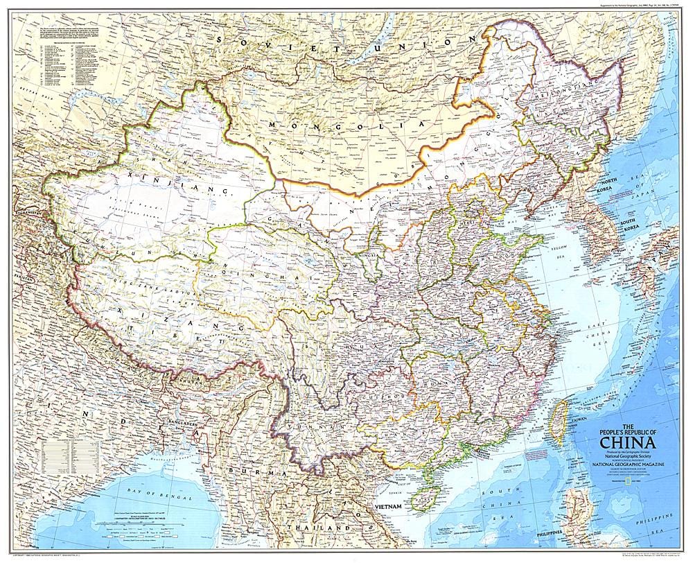 map of republic of China