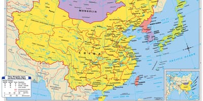 Map for China