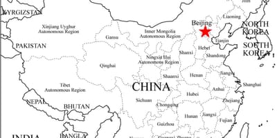 Map of chinese provinces
