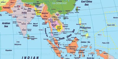 South China map